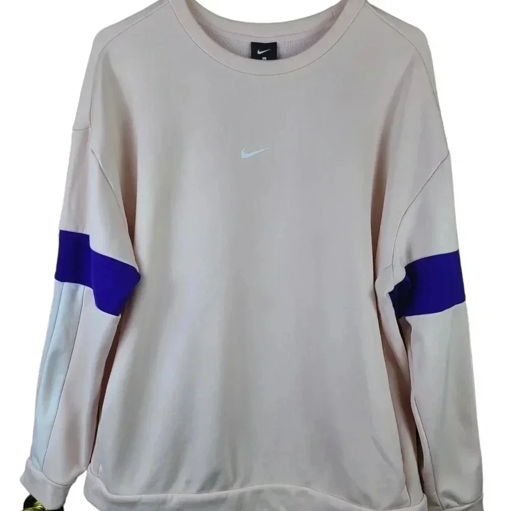 NIKE women's therma colorblock sweatshirt